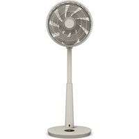 Ventilateur sur pied silencieux DUUX Whisper 3 Grège, Puissant, 26 Vitesses, Télécommande