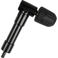 Embout angulaire 90° auto-serrant pour perceuse ou tournevis – adaptateur rapide avec réducteur angulaire, embout de conversion pour perçage en angle