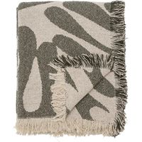Plaid Alk Verde Bloomingville 130 x 160 cm Cotone riciclato