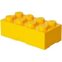 Contenitore porta pranzo merenda impilabile a mattoncino LEGO Lunch Box - Giallo