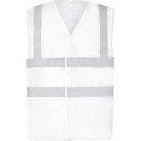 Schutzkleidung yoko hi-vis top cool recyceltes Mesh atmungsaktiv Klett