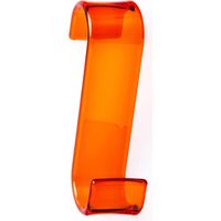 Appendiabiti per termoarredo GEDY linea Merlino in termoplastica colore Arancione