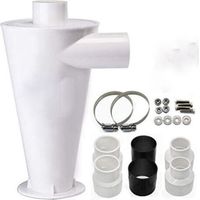 Dépoussiéreur à cyclone,Aspirateur séparateur collecteur de filtre,Kits d’accessoires Dépoussiéreur à cyclone,Cyclone Filtre pour aspirateur Collecteur de Poussière Séparateur Industriel