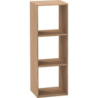 Estantería de 3 Niveles SpaceQub 34.5x32x100.5cm 7house