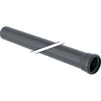 Geberit Silent-Pro Rohr mit Muffe Außendurchmesser 90mm, Länge 200cm, 393406141