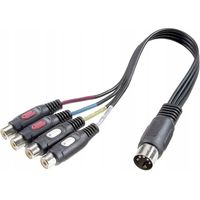 Z8377 SpeakaKa Professional SP-7870300 Y RCA/DIN Audioadapter
