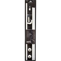 TELAIO PER TENDE DOCCIA A 'L' ESTENSIBILE cm 80-140 x 80-140