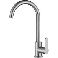 Robinet de lavabo à bille en acier inoxydable 304, réservoir d'eau chaude et froide, robinet de machine à laver rotatif