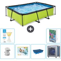 Exit Pool Rechteckig - 300x200x65 cm - 7-teilig S207