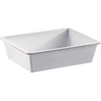 Giganplast Bacinella frigor Chiusa LT 10 Bianca 40x30x10cm per alimenti in frigo trasporto e conservazione