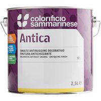 SMALTO ANTIRUGGINE 'ANTICA' Lt. 0,750 grana grossa - argento