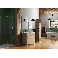 Mobile bagno no-name Sunn Kyra 80 rovere canela 16 mm