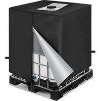 Schutzhülle für 1000-Liter-Wassertank aus 210D Oxford-Gewebe, Sonnenschutz, staubdicht, für IBC-Wassertanks