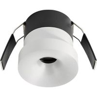 Spot encastré led gea led gfa1710 ip44, aluminium blanc, plaque de plâtre