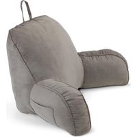 Maximex 81570500 Cuscino per Schienale con Braccioli, Grigio/Bianco