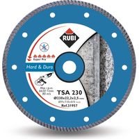 Disco diamantato turbo tsa 230 pro per materiale duro rubi