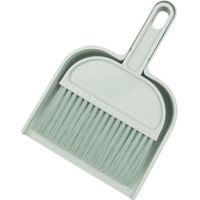 Juego de mini recogedor, mini recogedor y cepillo, escoba y recogedor pequeños, juego de cepillo para polvo para niños y adultos, para uso en la cocina y el hogar.
