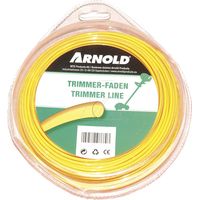 Línea de bordeadora redonda de nailon de 3,9 mm × 30 m Arnold