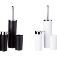SET DA BAGNO ABS 3 PEZZI COLORI ASSORTITI Q.TA 2