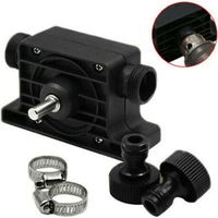 Pompe à eau pour perceuse Crediri Gardena : Pompe à tuyau robuste pour le pompage de l'eau. compatible avec toutes les perceuses. noire