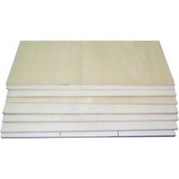 5 x COMPENSATO DI PIOPPO 1000X500X 6 MM
