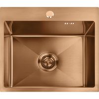 SINK REA LEO 50 BRUSH COPPER