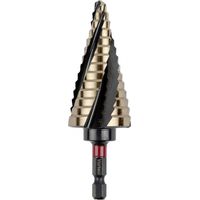 C.K T3016 6-32 HSSE-Co 5 Punta a gradini 6 mm, 8 mm, 10 mm, 12 mm, 14 mm, 16 mm, 18 mm, 20 mm, 22 mm, 24 mm, 26 mm, 28