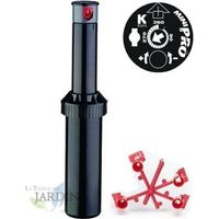 KRain Minipro 1/2'' Bewässerungssprinkler Reichweite 5,1 bis 9,1 m Professioneller einstellbarer Sprinkler
