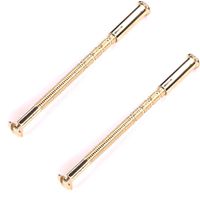 Cyclingcolors – Lot de 2 vis relieuse M4 sécables 35 à 65mm – Laitonné pour assemblage de meubles – Pour bois dur et teck