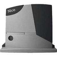 Nice – Kit portail coulissant 400kg 24V – Automatisme avec moteur ROAD400 – Récepteur radio intégré – Déverrouillage manuel avec clé