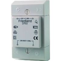 Honeywell D753 Power Transformer for Fridland Range Doorbell - Surface Mount