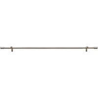 Emmebi Tende Asta Estensibile Air Kit Round Nichel Satinato 120-210cm