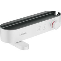 Hansgrohe ShowerTablet Select - Miscelatore termostatico per vasca da bagno, bianco opaco 24340700
