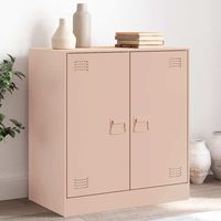 Buffet rosa 67x39x73 cm Stahl
