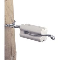 6 pièces Isolateur de tête en porcelaine: Isolateur de tête en porcelaine pour fil et corde Gallagher professionnel