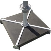 Base per Ombrellone da Giardino in Marmo Lucidato Kraus Fiore Due