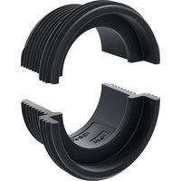 CONTA-CLIP KDS-RGA M25 BK Gewinde- und Verriegelungsadapter Plattenstärke (max.) 7 mm Polyamid 6.