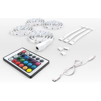 LED Streifen 2 m - dimmbar, für TV, Fernbedienung, Farbwechsel, RGB