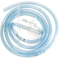 VisioBrands Browin 353010 Tubo da Vino con Morsetto – per riempire e versare liquidi, Elastico, Lunghezza 2 m, Diametro 8 mm, Trasparente, 6,5 x 17 x 20,5 cm