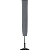 BUNTHAUS Housse de parasol grise, housse de parasol, housses de parasol pour parasol, résistant aux intempéries, anti-UV, coupe-vent et anti-neige 265cm pratique