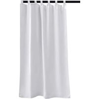 Rideaux D'ExtéRieur Rideaux extérieurs imperméables, isolants Thermiques, occultants, for fenêtre, Rideaux d'extérieur for Jardin Rideau Pergola ExtéRieur(Blanc,1 Panel 132x241cm)