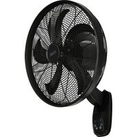 Lucci AIR Glide DC WV Ventilatore a muro 36 W Nero