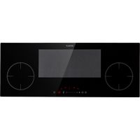 Klarstein – Plaque induction 7000W – 4 feux – Encastrable avec technologie ThermoBoost – Commande tactile – Surface vitrocéramique