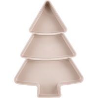 Creative arbre de noël forme bonbons Snack noix fruits secs plateau en plastique Snack bol petit déjeuner plateau fête de mariage Dessert