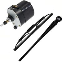 Moteur D'essuie-Glace, 12V Moteur D'essuie-glace Universel Moteur de Balai D'essuie-Glace 105° avec Balai et Bras pour Moteur D'essuie-Glace de Tracteur 01287358 7731000001 0390506510