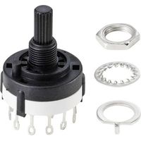 TRU COMPONENTS TC-9415596 SR26A4-2X6-18F20 COMMUTATEUR ROTATIF 250 V 150 MA 12 X 30 ° 1 PC(S)