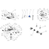 Zweipositionsfeder-Klemme - 2344C00009 für MB 800
