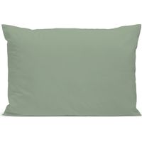 Taie d'oreiller 100% Percale de coton - Sauge - 50x75cm