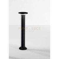 VIALE PALETTO DA ESTERNO 4000K 720LM 12W IP65 NERO H.80CM