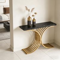 Magnifique table de couloir au design,console étroite,console de salon